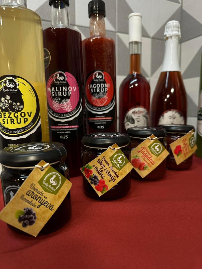 Domače eko marmelade in likerje iz Bele Krajine lahko najdete na Kmetiji Pavlovič!
