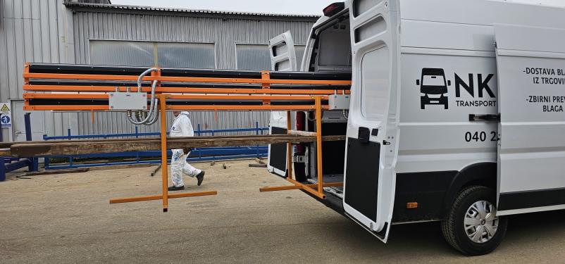 Hiter prevoz tovora na paletah