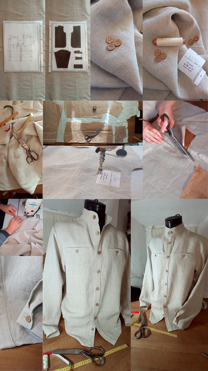 Unikatna oblačila iz konoplje Idrija, Tolmin