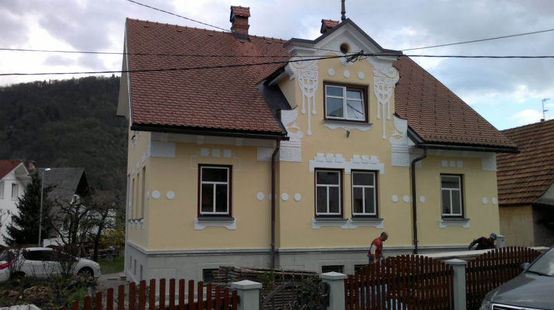 Ugodna obnova stare fasade