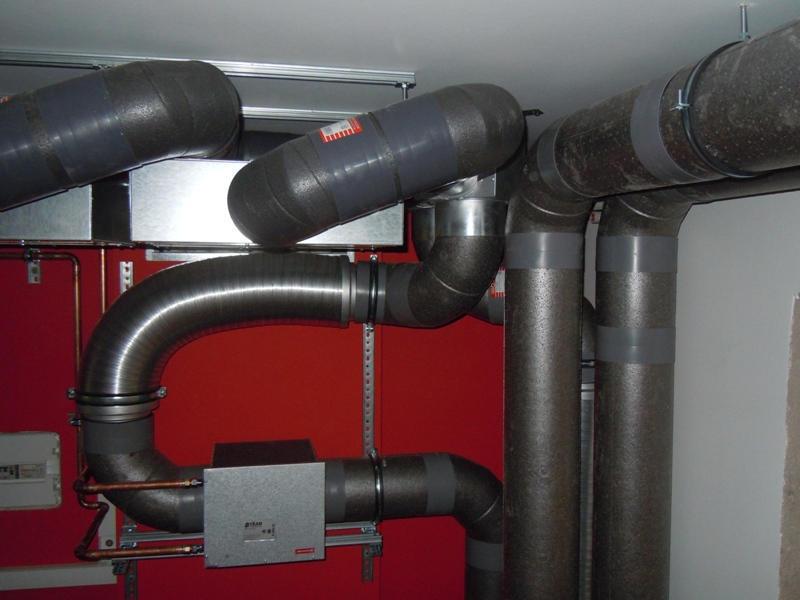 Izvedba prezračevanja z rekuperacijo