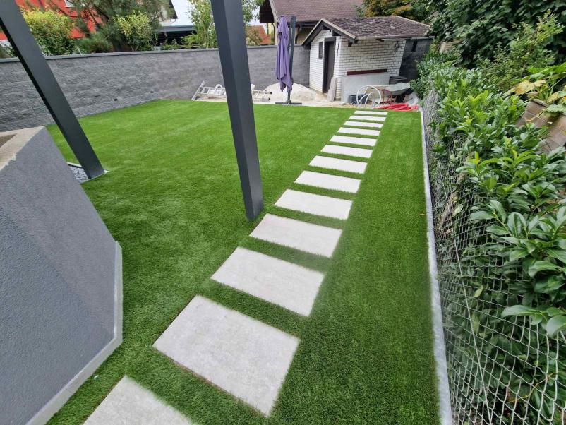 Artificial grass for sports fields 