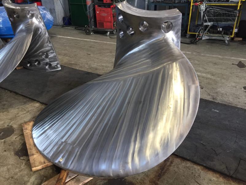 CNC machining of components