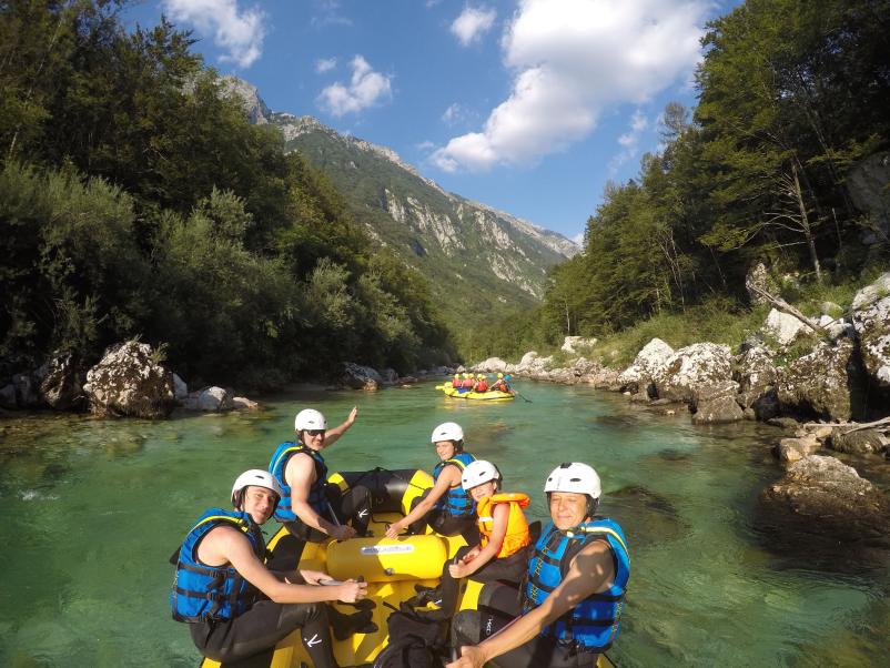 Soča rafting
