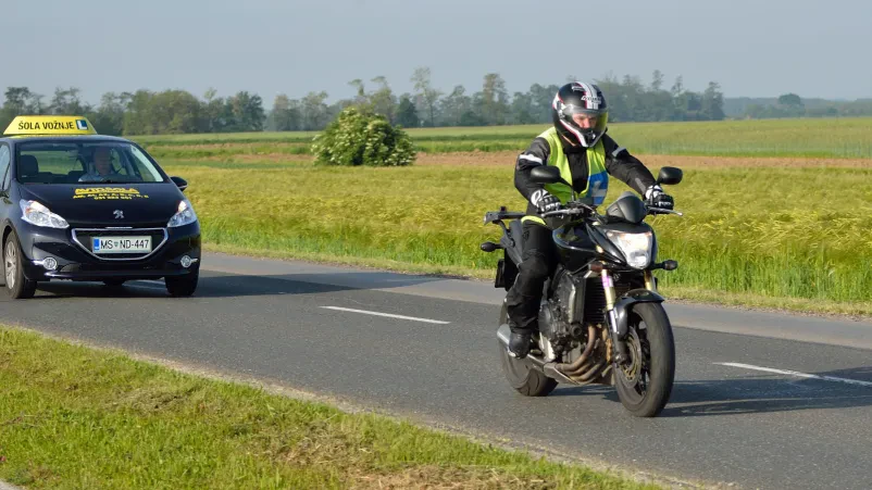 Šola vožnje za motor