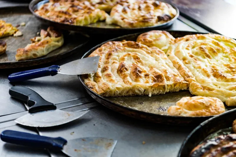 Ugoden burek v Novi Gorici
