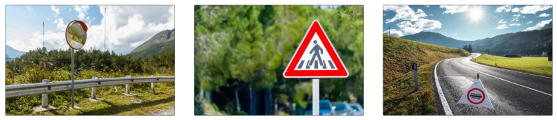 Cestno prometna signalizacija Slovenija, Evropa