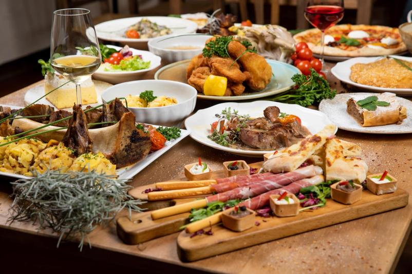 Velika izbira dobrih jedi v Ljubljani