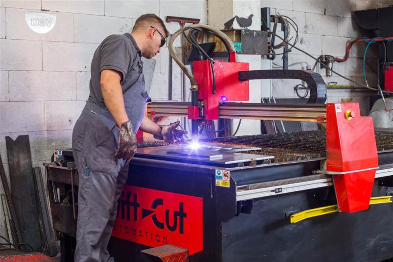 Herstellung von Maschinenteilen