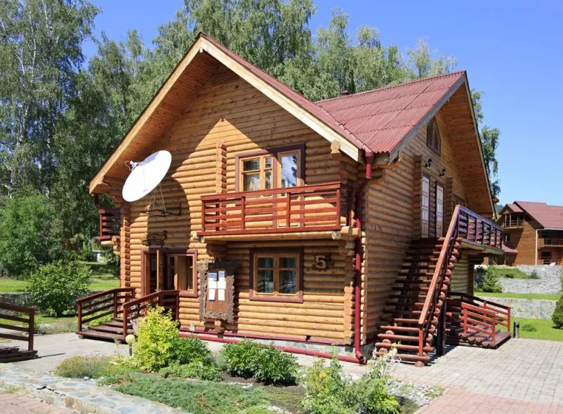 Izdelava lesenih hiš Slovenija