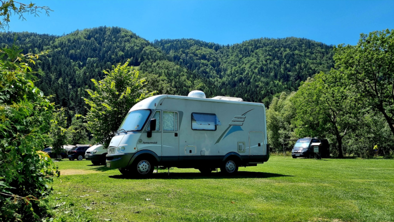 Kampiranje v Sloveniji