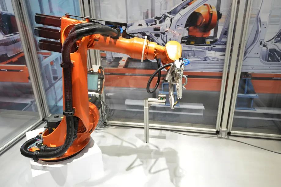 Robot na razstavi