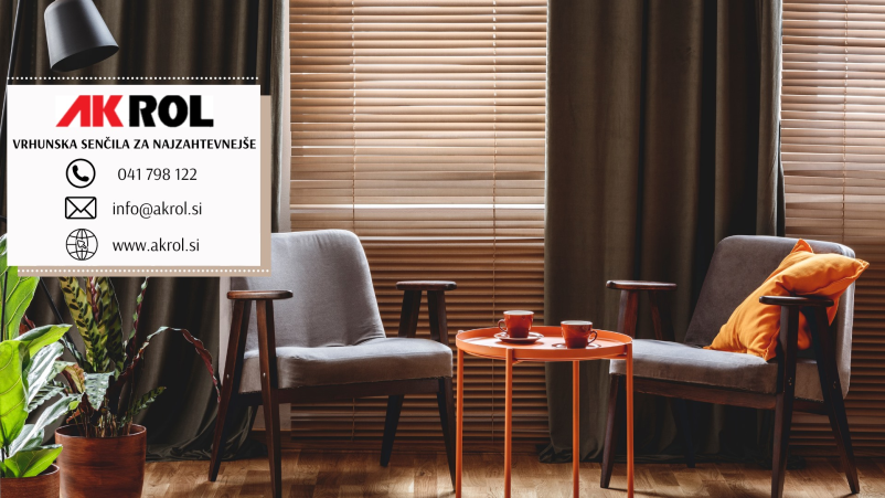 Ugodne rolete in žaluzije Ljubljana