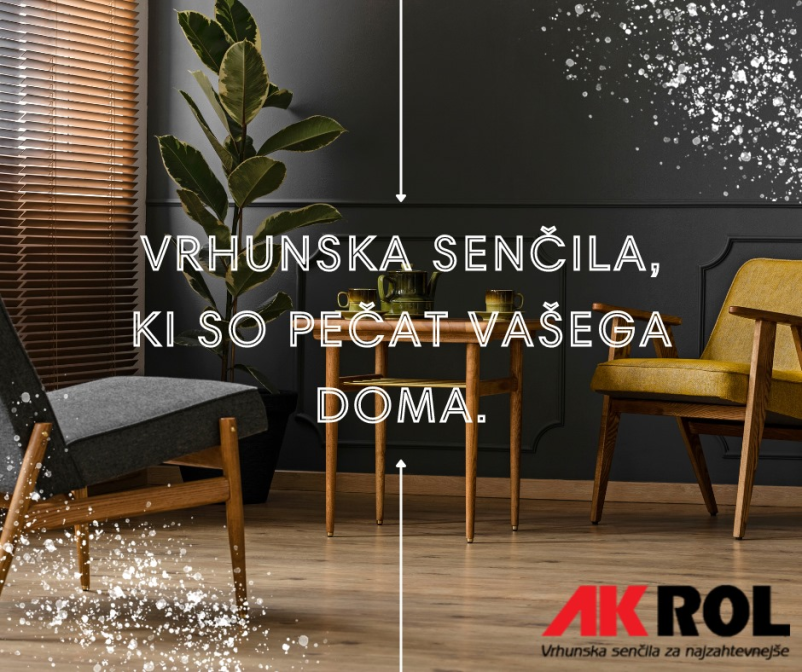 Ugodne rolete in žaluzije Osrednja Slovenija