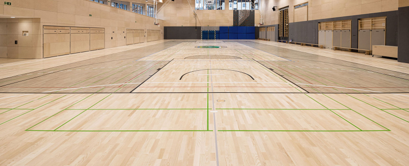 Načrtovanje šolske telovadnice