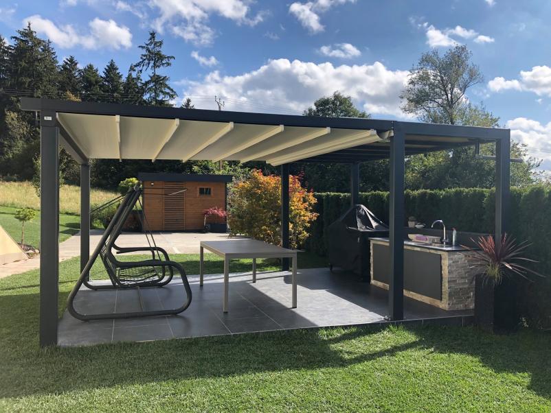 Montaža bioklimatske pergole Slovenija