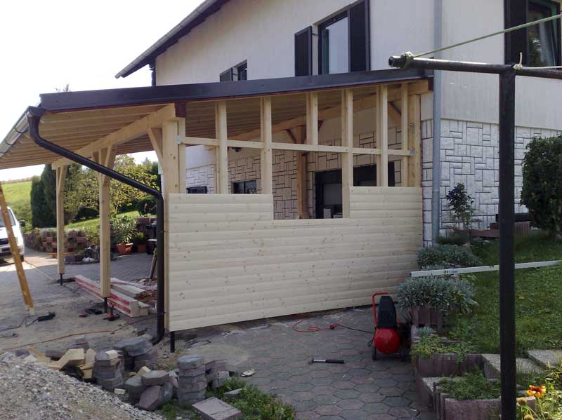 Za ugodne lesene nadstreške na Štajerskem se obrnite na nas