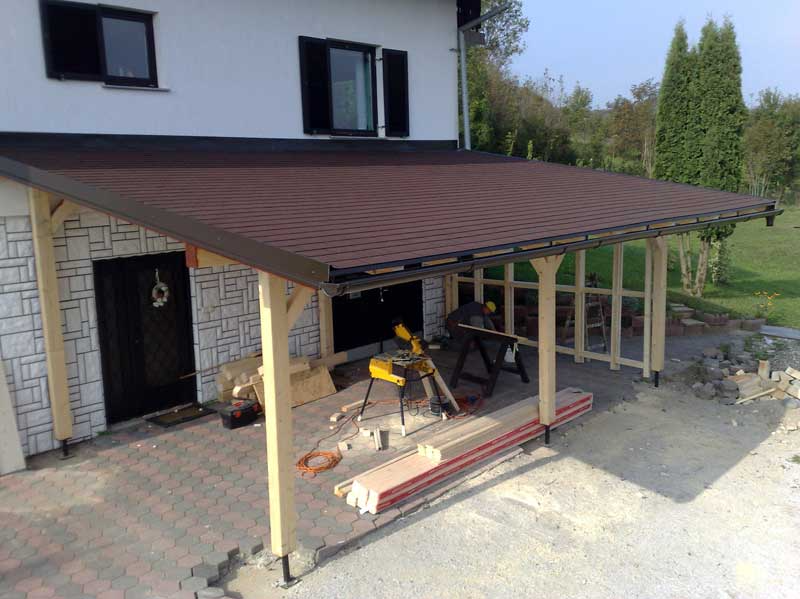 Leseni nadstreški Štajerska