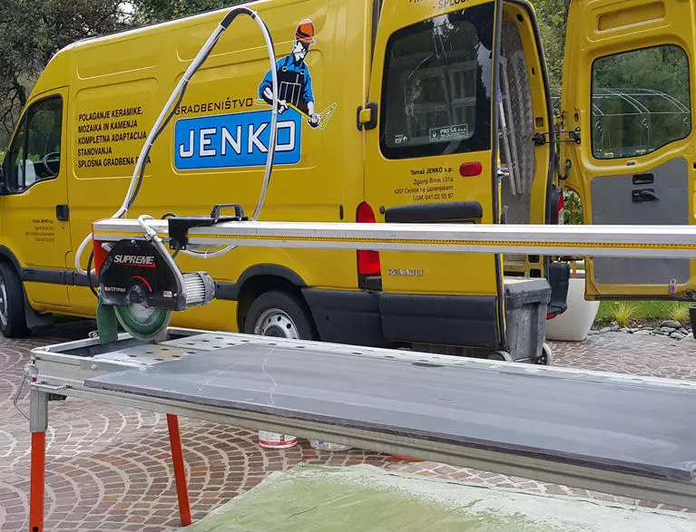 Polaganje velikoformatne keramike Osrednja Slovenija