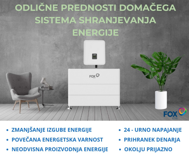 Energetske rešitve in baterijski hranilniki