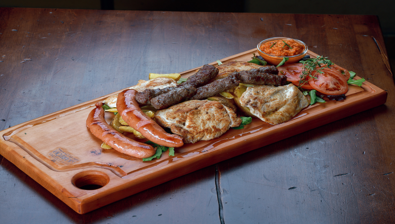 Gutes Restaurant im Zentrum von Ljubljana, Slovenia