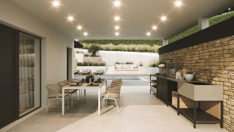 Interior design za luksuzne vile Obala