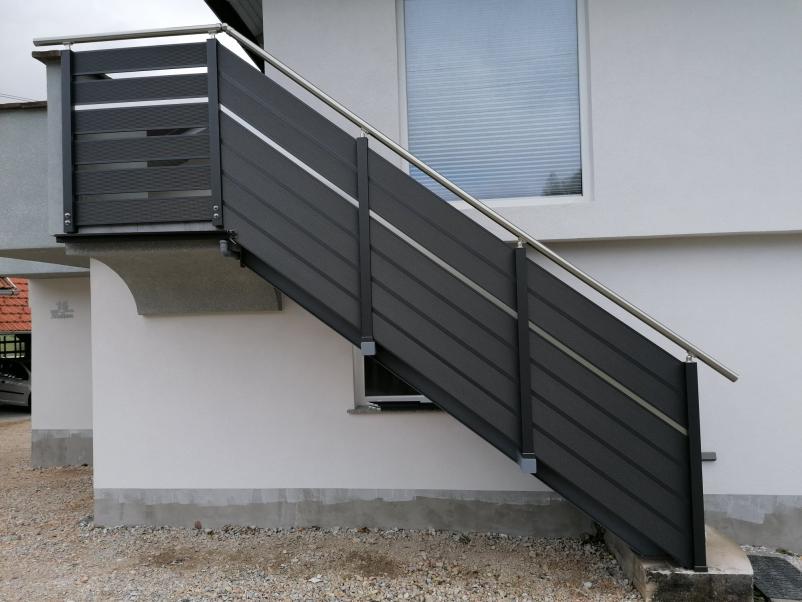 Izdelava aluminijastih ograj v Sloveniji