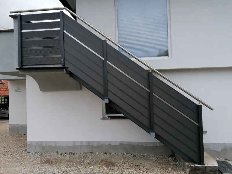 Izdelava aluminijastih ograj v Sloveniji