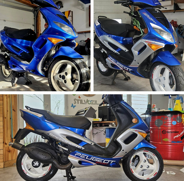 Ugodna izdelava nalepk za motorje in skuterje