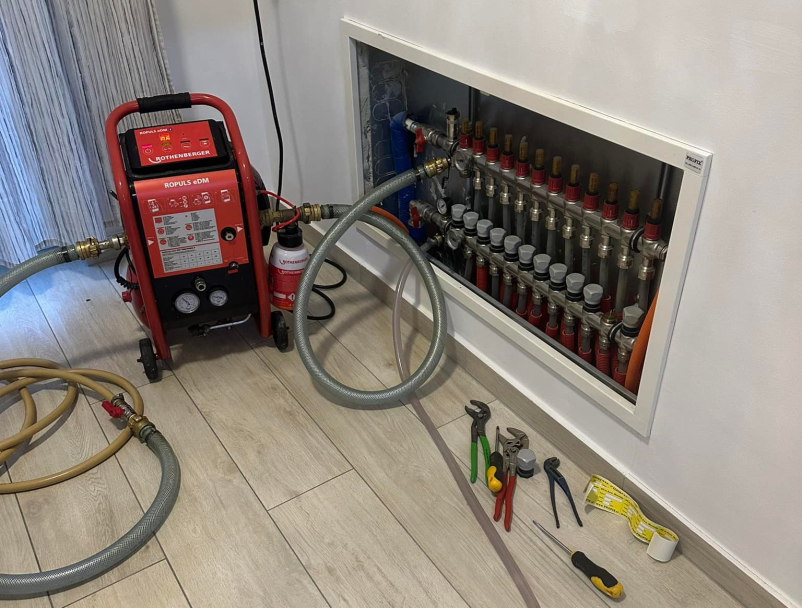 Kvalitetno notranje čiščenje centralnega gretja Slovenija