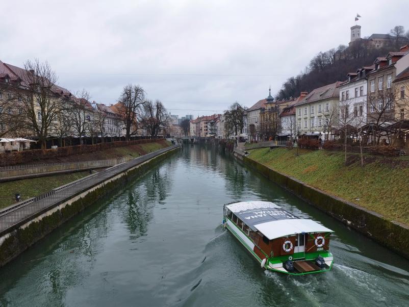 Panoramska vožnja z ladjico po Ljubljanici