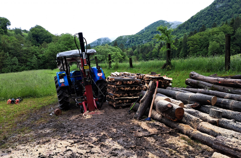 Ugoden posek lesa Gornji Grad