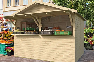 Leseni prodajni kioski Slovenija