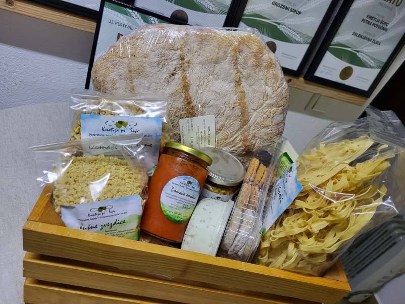 Prodaja domačih testenin Gorenjska