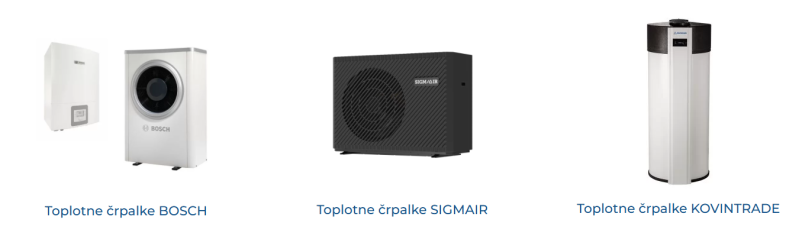 Ugodna prodaja toplotnih črpalk Gorenjska