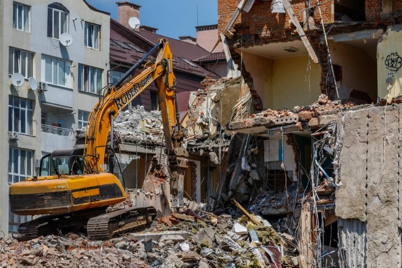 Rušitev objektov Štajerska