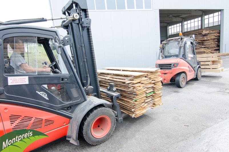 Prodaja sušenega rezanega lesa