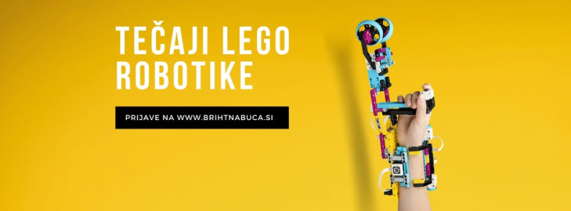 Tečaji programiranja z roboti za otroke v Sloveniji