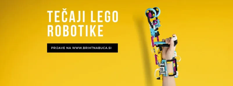 Tečaji programiranja z roboti za otroke v Sloveniji
