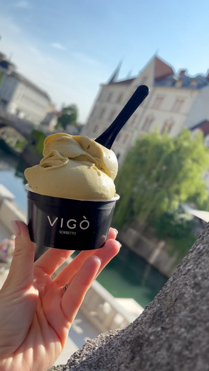 Veganski sladoled Ljubljana center