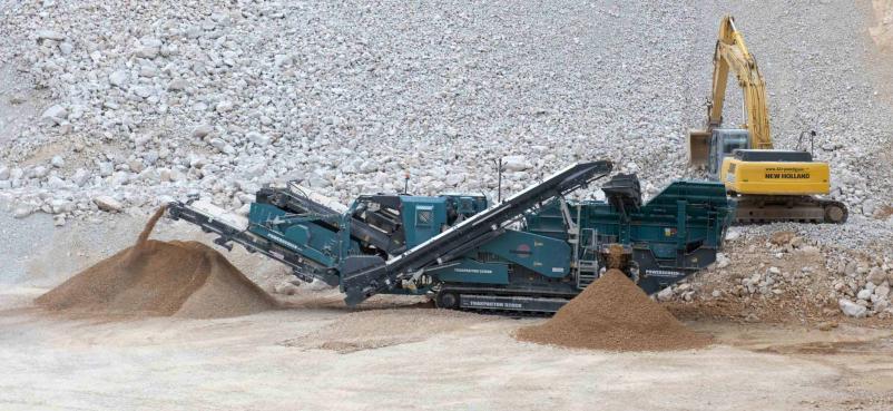 Pridobivanje kamnitih dolomitnih agregatov