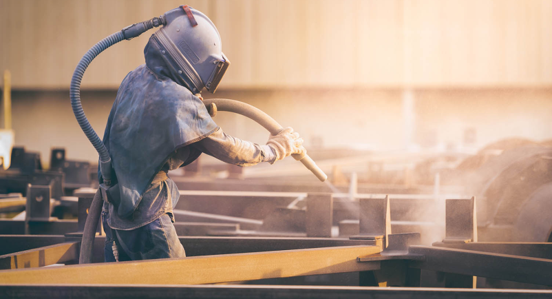 Kvalitetno peskanje s prahom in jeklenim peskom Slovenija