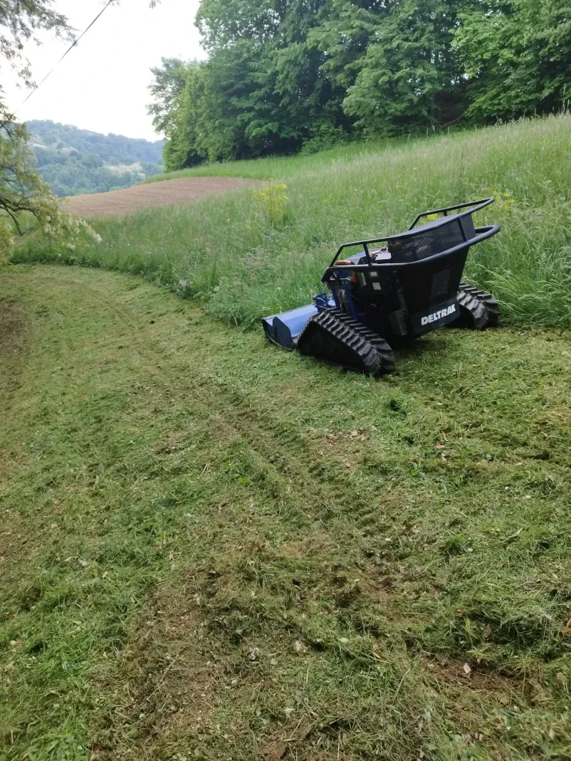 Mulčenje zaraščenih površin Savinjska, Štajerska