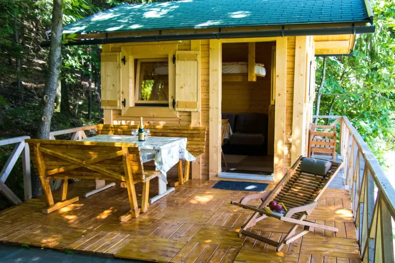Najem glamping hiške na Gorenjskem