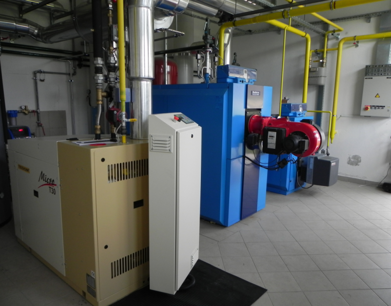 Montaža agregata na zemeljski plin Štajerska