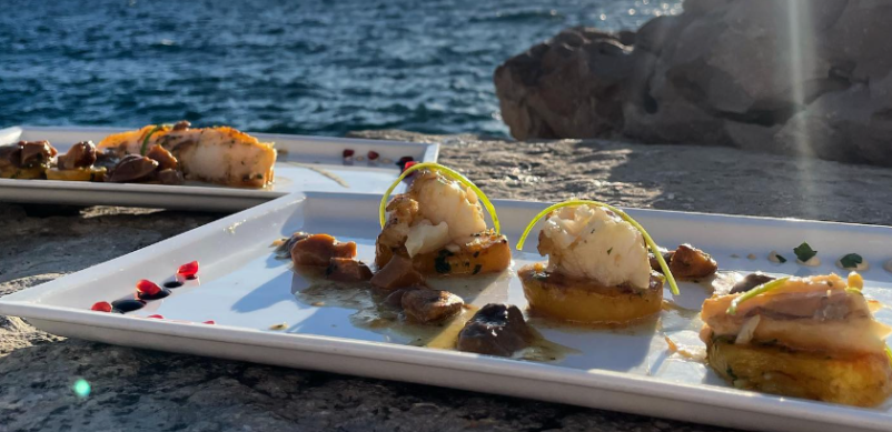 Ribja in morska restavracija Piran, Obala