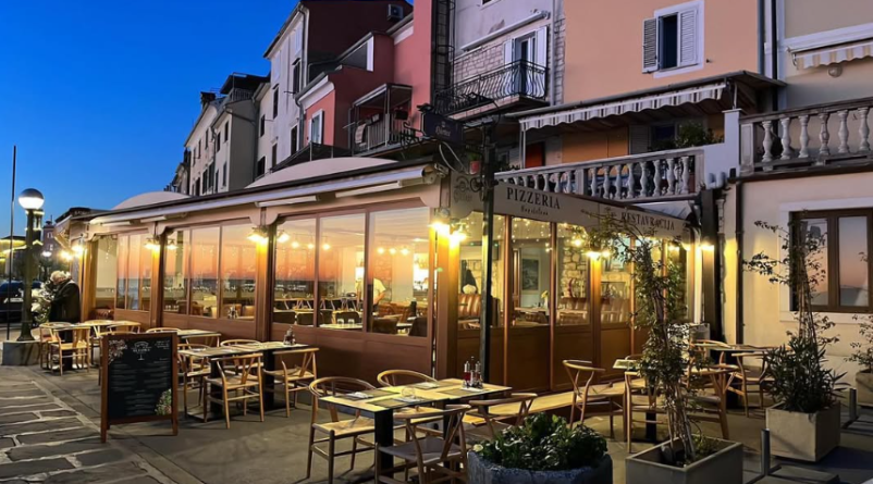 Najboljša restavracija v Piranu s pogledom na morje