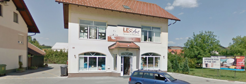 Trgovina z mizarskim materialom LESArt Trebnje in Novo mesto