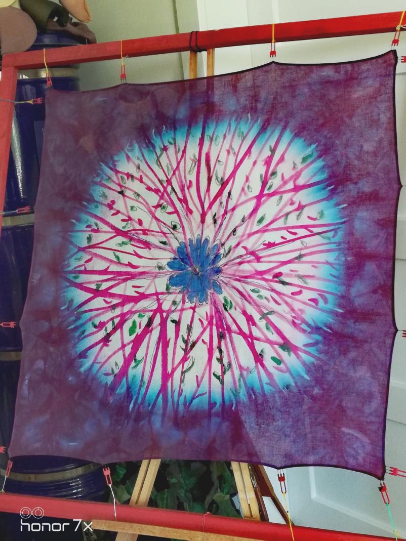 Poslikava svilenih rut