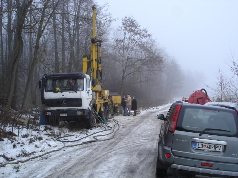 Ureditev hidrogeološke raziskave Slovenija